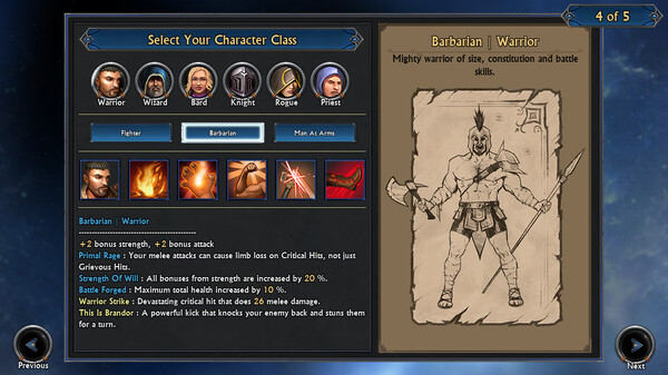 Swords and Sandals Immortals gameplay screenshot