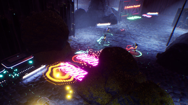 Synthbiotic Dungeon gameplay screenshot