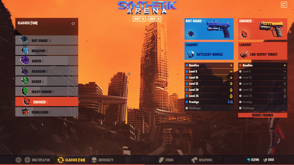 SYNTHETIK: Arena gameplay screenshot