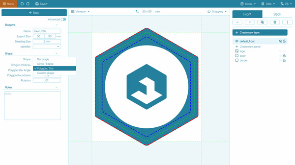 Tabletop Creator Pro gameplay screenshot