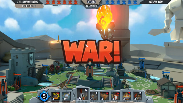 Tabletop Gods gameplay screenshot