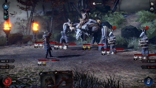 Tainted Grail: Conquest gameplay screenshot