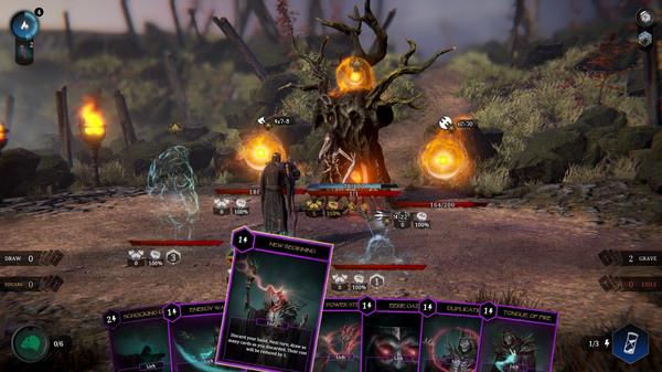 Tainted Grail: Conquest gameplay screenshot