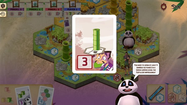 Takenoko gameplay screenshot