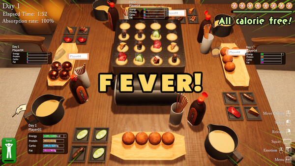 Takoyaki Party Survival gameplay screenshot