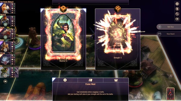 Talisman: Digital 5th Edition gameplay screenshot