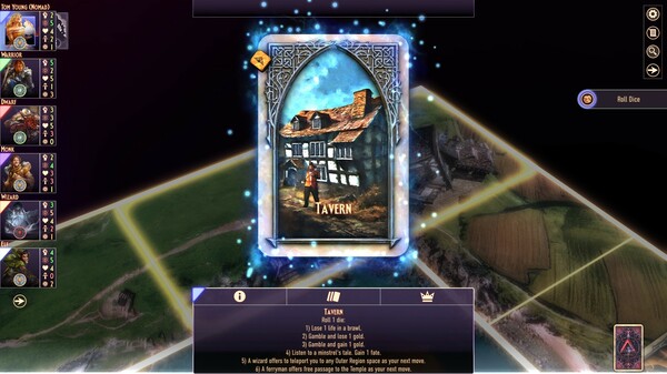 Talisman: Digital 5th Edition gameplay screenshot