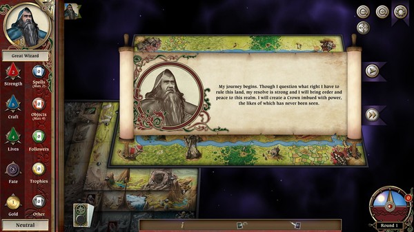 Talisman: Origins gameplay screenshot