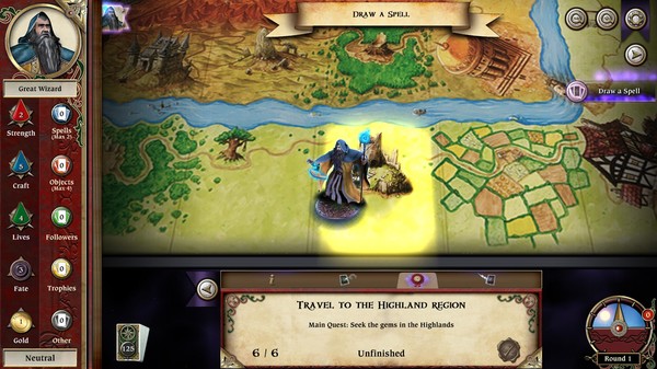 Talisman: Origins gameplay screenshot