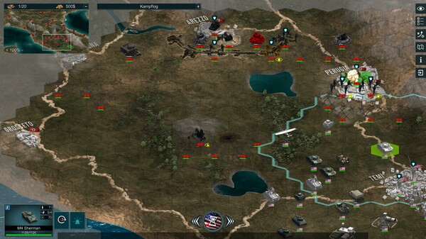 Tank Operations: European Campaign gameplay screenshot