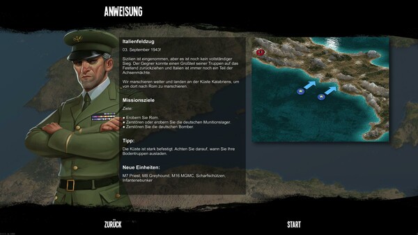 Tank Operations: European Campaign gameplay screenshot