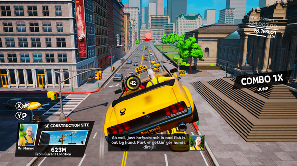 Taxi Chaos gameplay screenshot