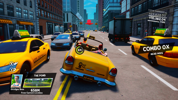 Taxi Chaos gameplay screenshot