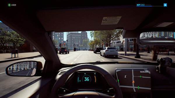Taxi Life: A City Driving Simulator gameplay screenshot