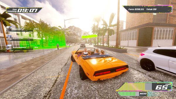 Taxi Rush gameplay screenshot