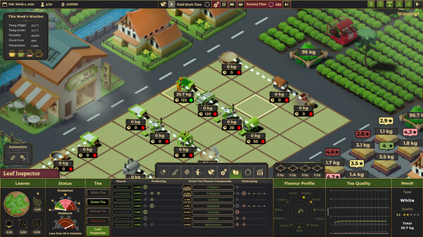 Tea Garden Simulator gameplay screenshot