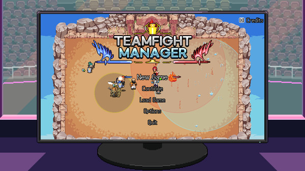 Teamfight Manager gameplay screenshot