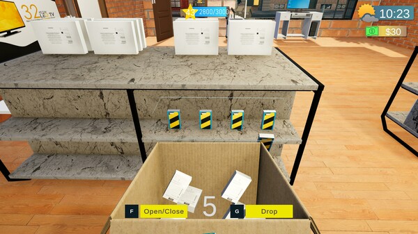 Tech Store Simulator gameplay screenshot