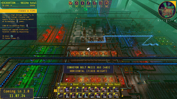 Techtonica gameplay screenshot