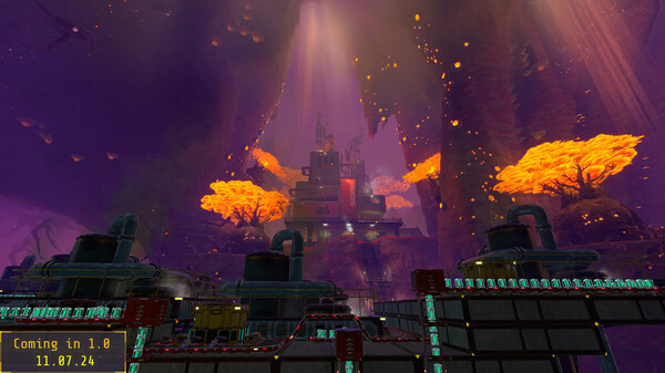 Techtonica gameplay screenshot