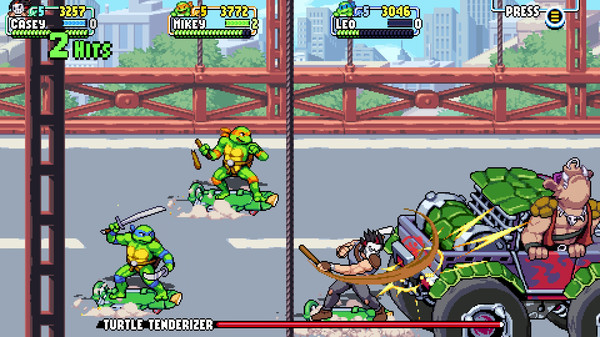 Teenage Mutant Ninja Turtles: Shredder's Revenge gameplay screenshot