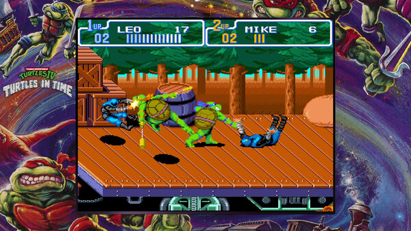 Teenage Mutant Ninja Turtles: The Cowabunga Collection gameplay screenshot