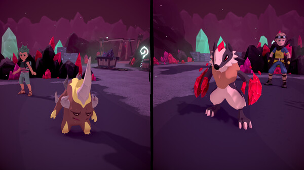 Temtem: Showdown gameplay screenshot