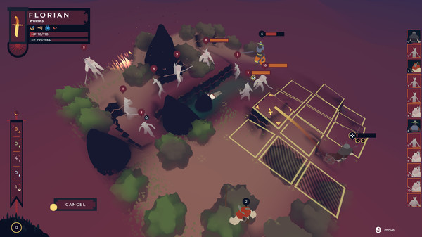 Tenderfoot Tactics gameplay screenshot