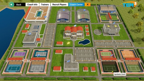 Tennis Elbow Manager 2 gameplay screenshot