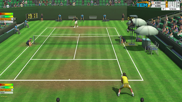 Tennis Elbow Manager 2 gameplay screenshot