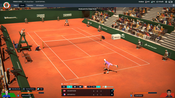 Tennis Manager 2022 gameplay screenshot