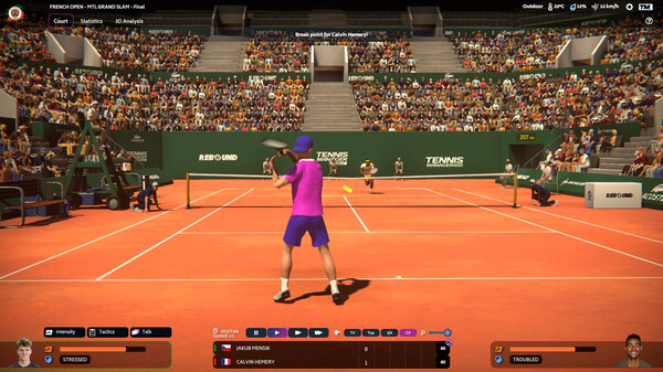 Tennis Manager 2024 gameplay screenshot