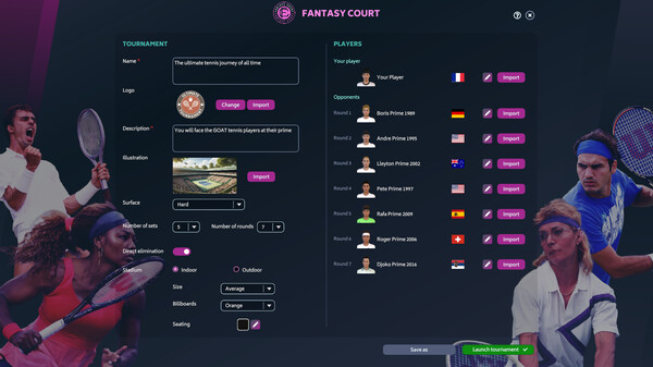 Tennis Manager 2024 gameplay screenshot