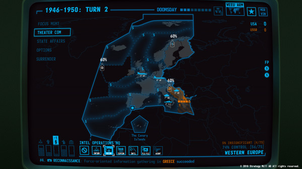 Terminal Conflict gameplay screenshot