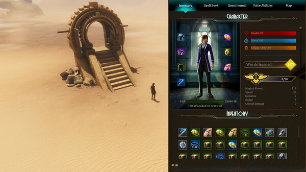 Terra Alia: The Language Discovery RPG gameplay screenshot