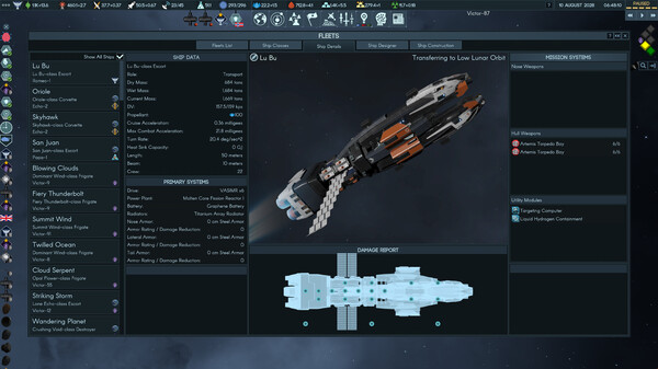 Terra Invicta gameplay screenshot