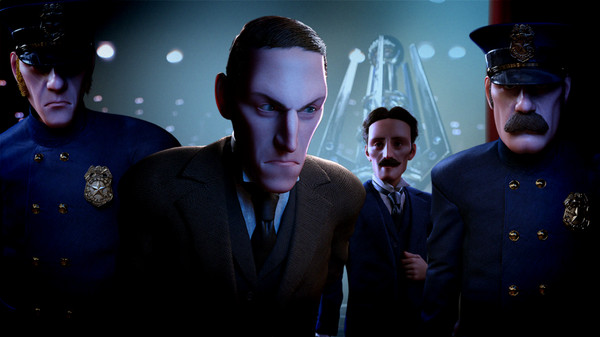 Tesla vs Lovecraft gameplay screenshot