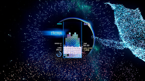 Tetris® Effect: Connected gameplay screenshot
