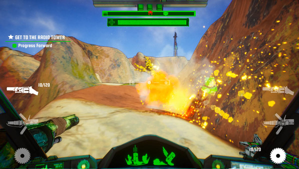 Tex-Mechs gameplay screenshot