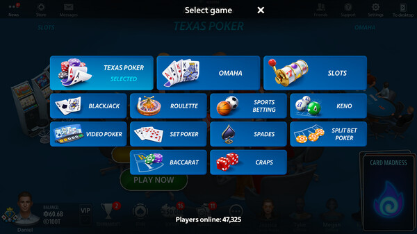 Texas Hold'em Poker: Pokerist gameplay screenshot