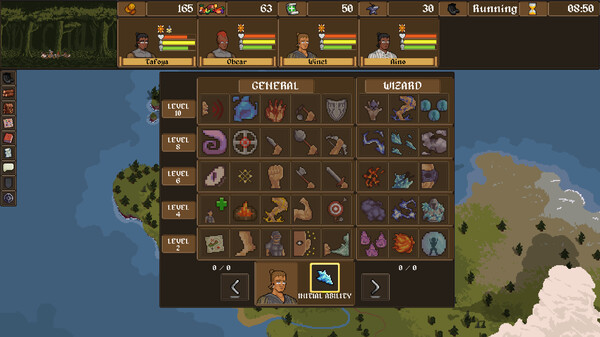 The Adventurers gameplay screenshot