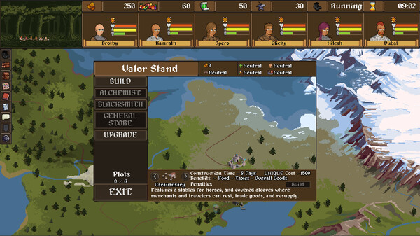 The Adventurers gameplay screenshot