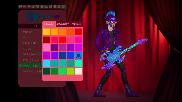 The Artful Escape gameplay screenshot