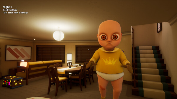 The Baby In Yellow gameplay screenshot