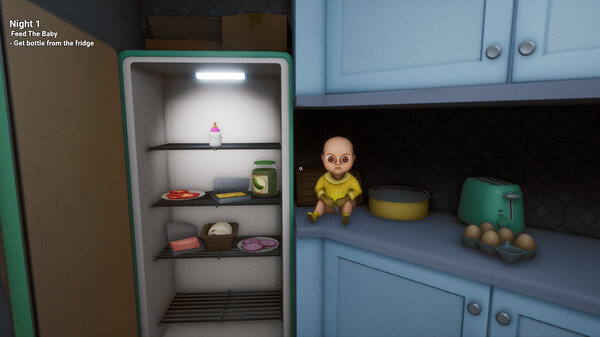 The Baby In Yellow gameplay screenshot