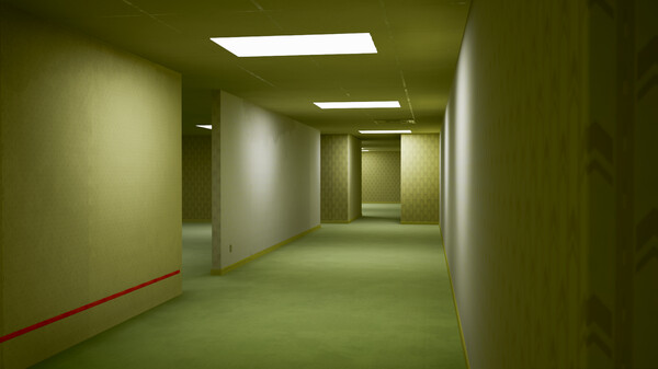 The Backrooms gameplay screenshot