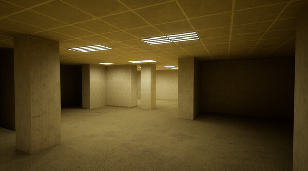 The Backrooms Deluxe gameplay screenshot