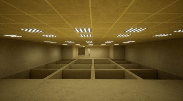 The Backrooms Deluxe gameplay screenshot