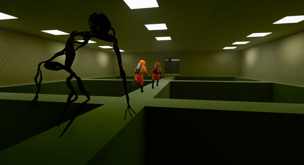 The Backrooms Multiplayer gameplay screenshot