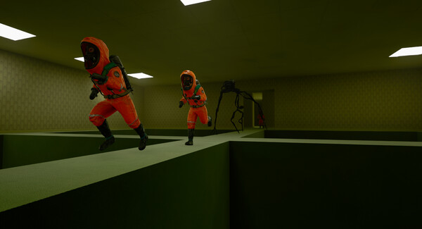 The Backrooms Multiplayer gameplay screenshot